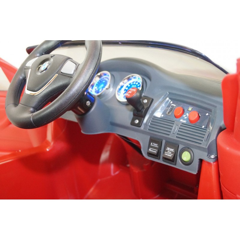 Электромобиль RT 258 - BMW X6 12V R/C red metallic  